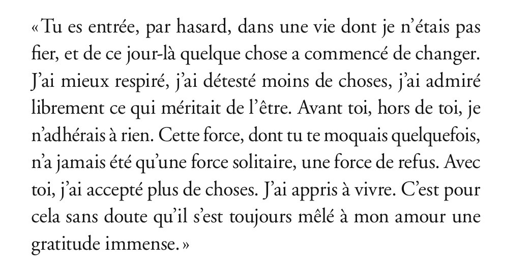 ALBERT CAMUS À MARIA CASARÈS